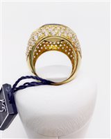 Anello Artigianale Donna in Oro giallo Topazio AL141AG - AL141AG